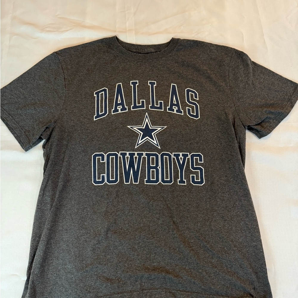 NFL Dallas Cowboys Dark Gray Authentic Shirt Size L